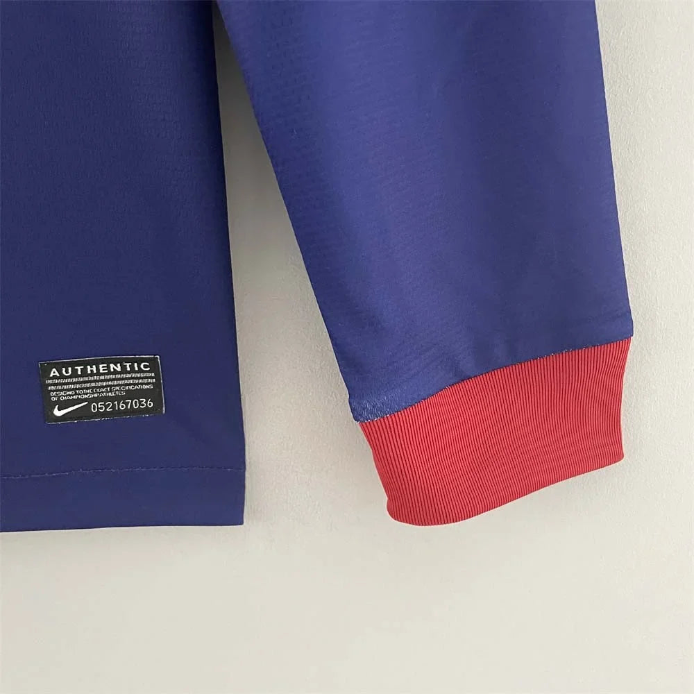 2012-2013 Retro Barcelona Home Jersey Long sleeve