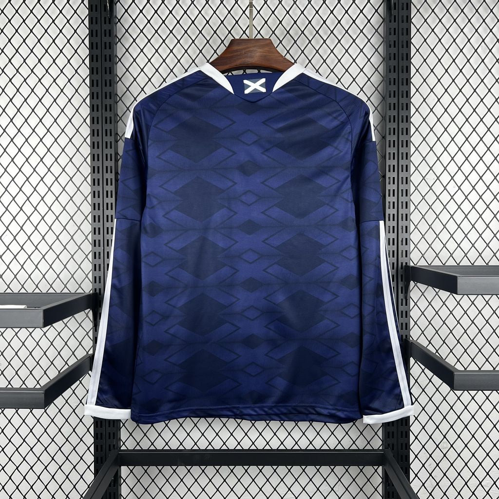 2026 Scotland Home World Cup Kit Long Sleeve Fan Version