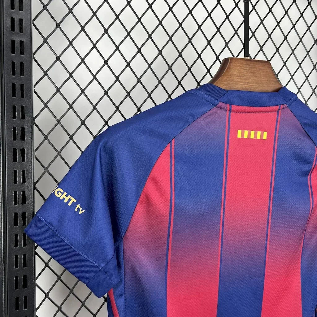 2025/2026 Barcelona Home Kit Kids Size