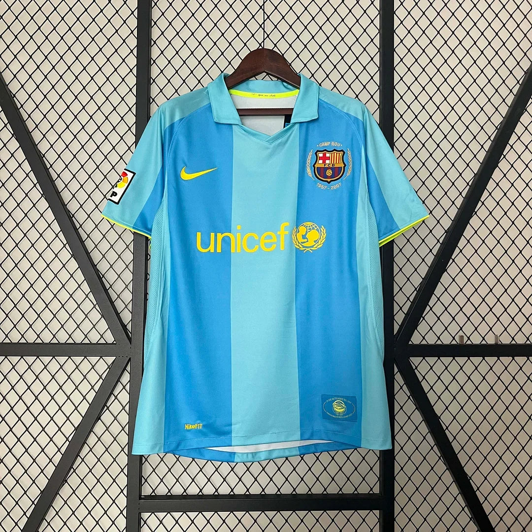 2007-2008 Retro Barcelona Away Jersey