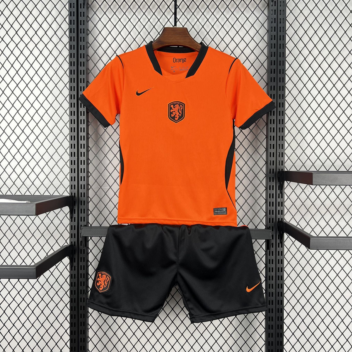 2026 Netherlands Home World Cup Kit Kids Size