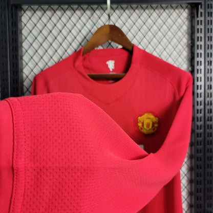 Manchester United Retro 2007-2008 Home Kit Long Sleeve
