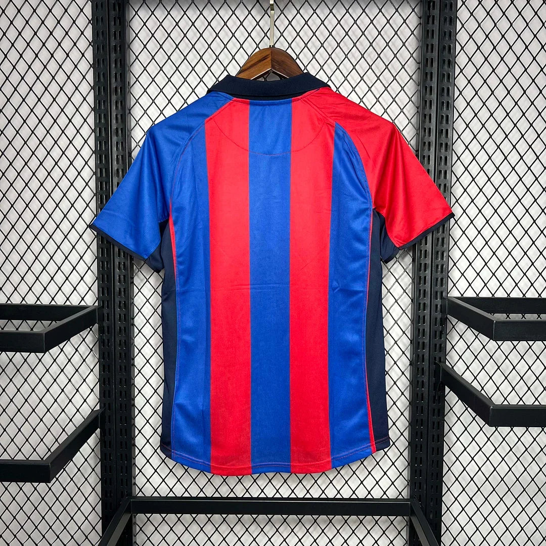 2001/2002 Retro Barcelona Home Jersey
