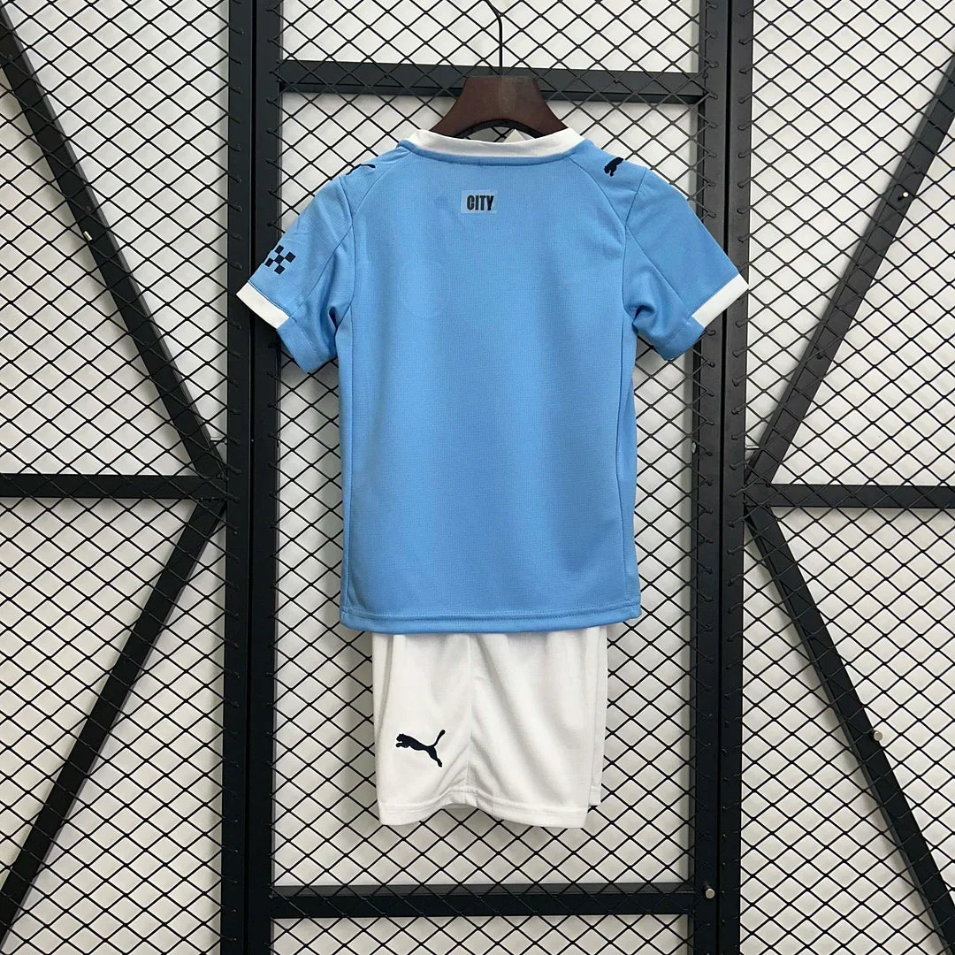 2025/2026 Manchester City Home Kids Size