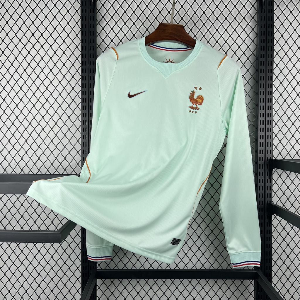 2026 France Away World Cup Kit Long Sleeve Fan Version