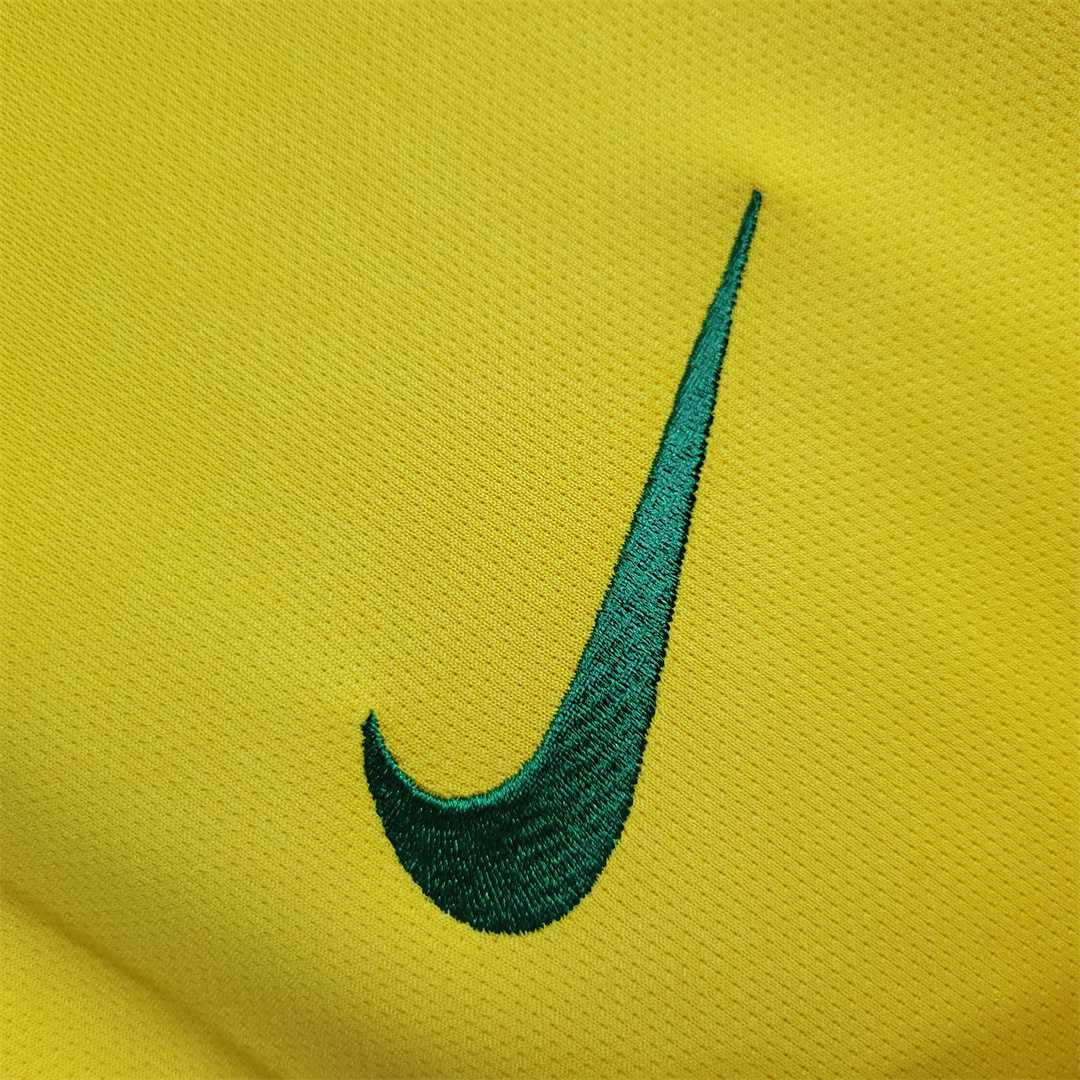 2018 Retro Brazil Home Jersey