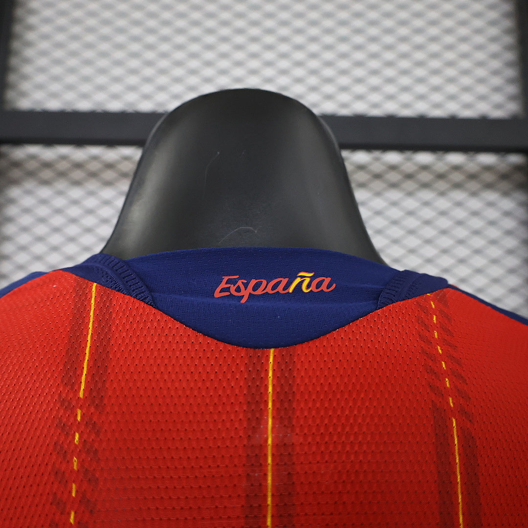 2026 Spain 2 Stars Home World Cup Kit Long Sleeve Player Version