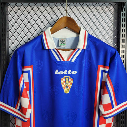 1998 Retro Croatia Away Jersey