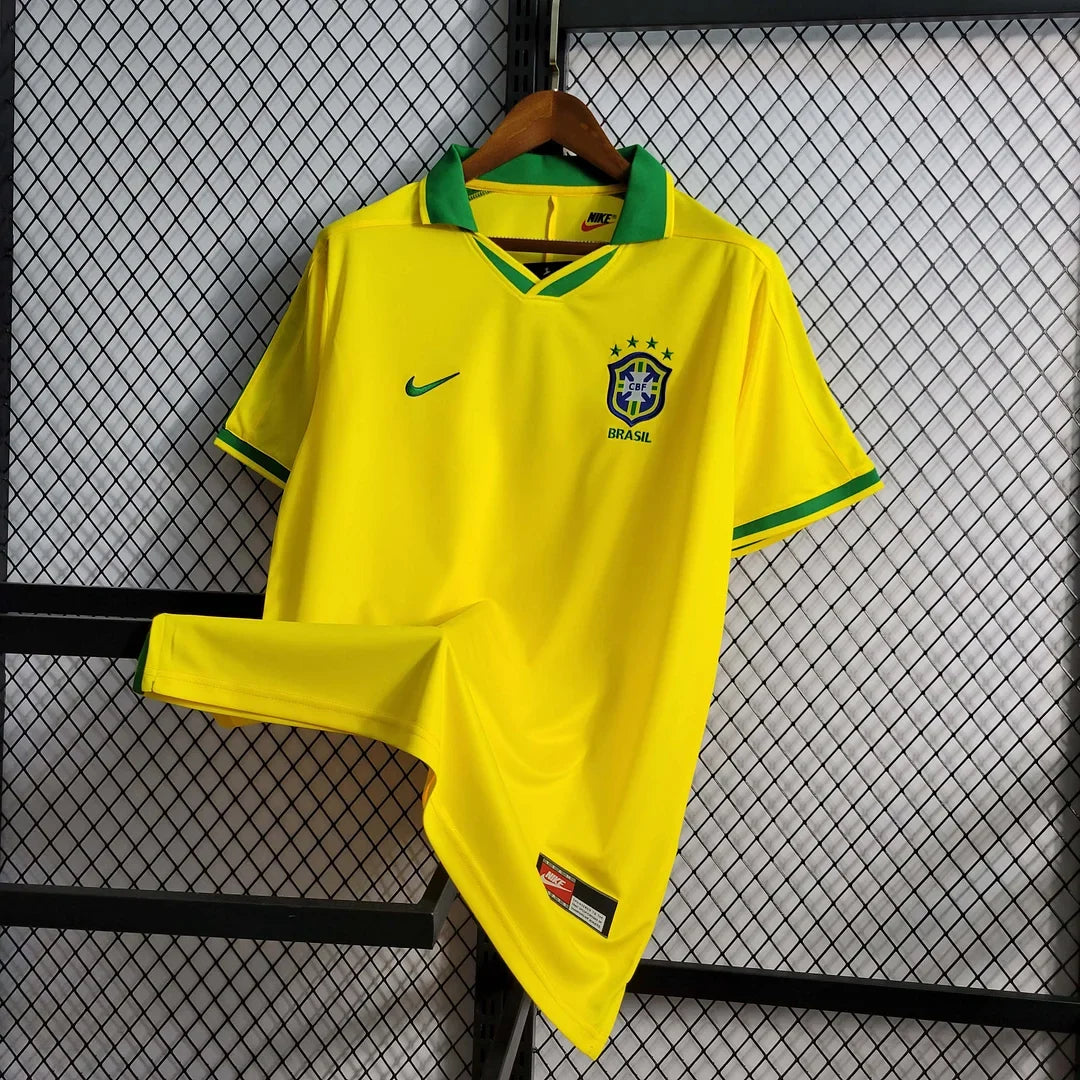 1997 Retro Brazil Home Jersey