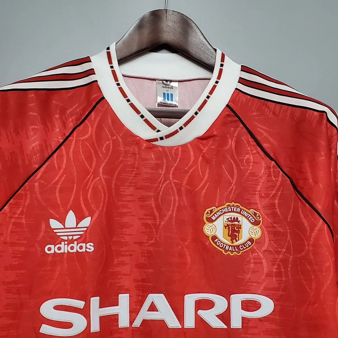 1990/1992 Retro Manchester United Home Jersey
