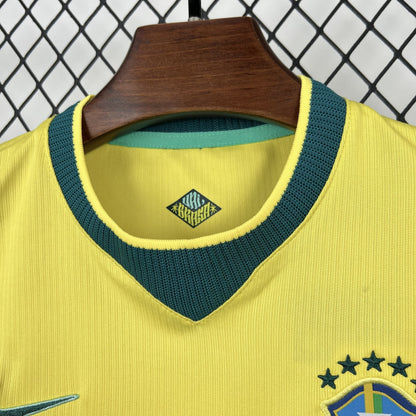 2026 Brazil Home World Cup Kit Kids Size