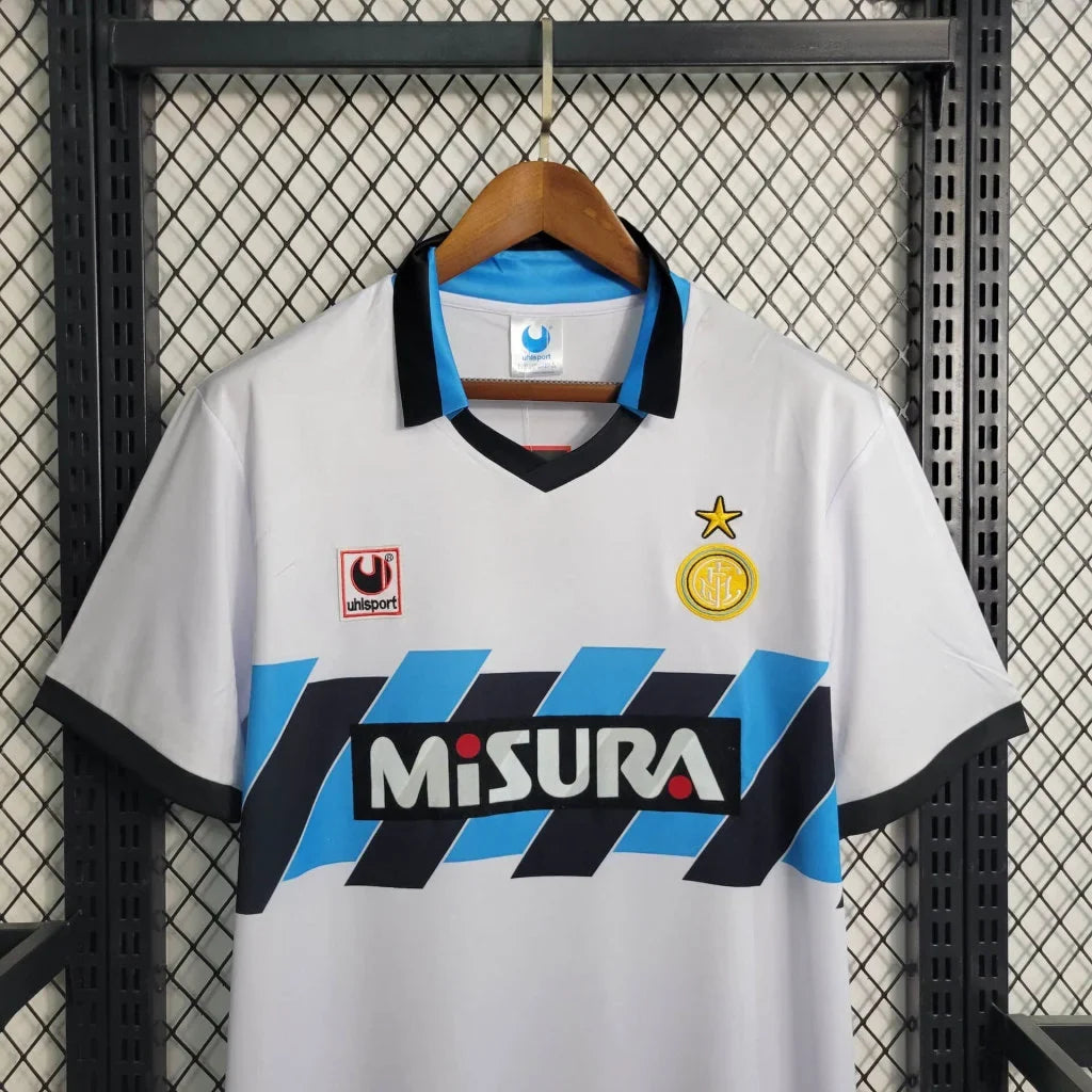1990-1991 Retro Inter Milan Away Jersey