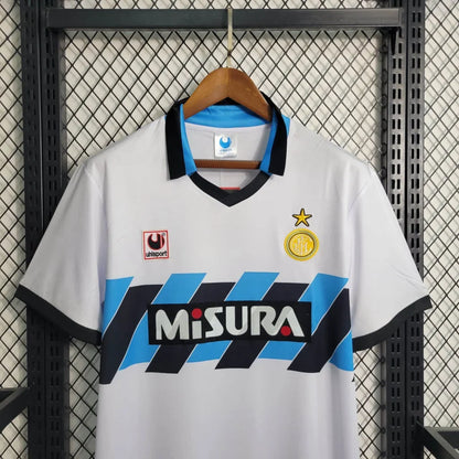 1990-1991 Retro Inter Milan Away Jersey
