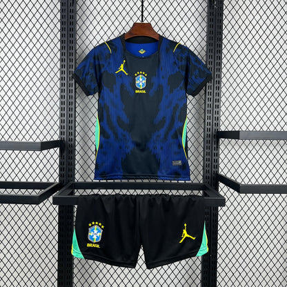 2026 Brazil Away World Cup Kit Kids Size