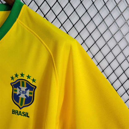 2018 Retro Brazil Home Jersey