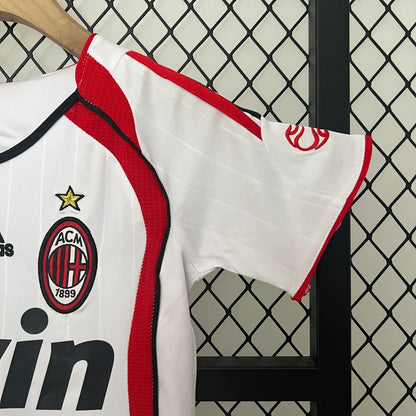 2006/2007 Retro Ac Milan Away Jersey Kids Size
