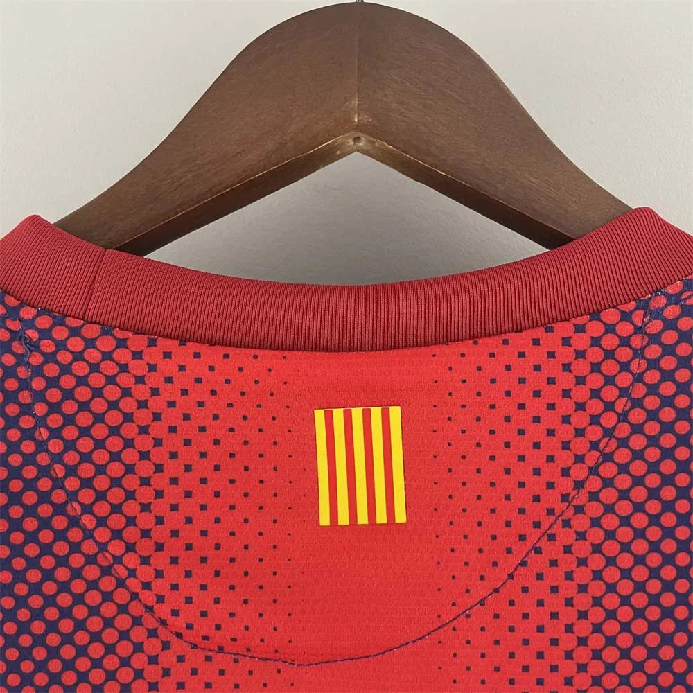 2012-2013 Retro Barcelona Home Jersey Long sleeve