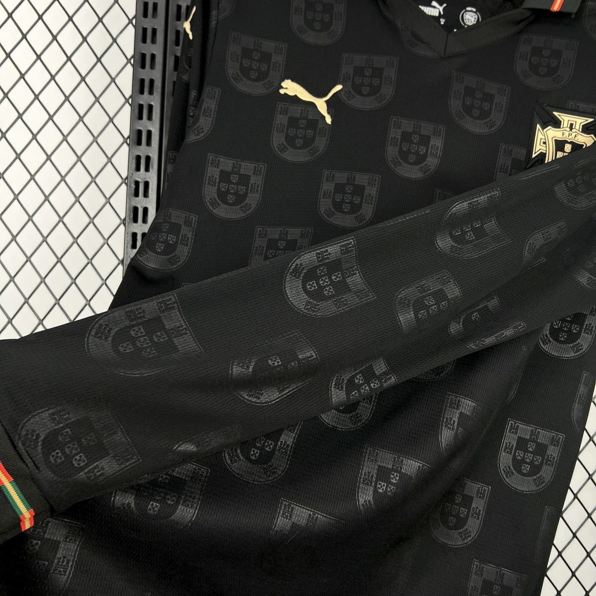 Portugal "Pantera Negra" Long Sleeve Limited Jersey