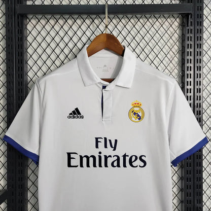 2016/2017 Retro Real Madrid Home Jersey