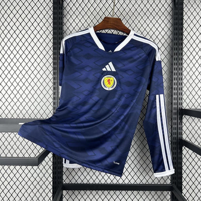 2026 Scotland Home World Cup Kit Long Sleeve Fan Version