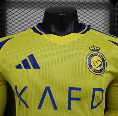 Al Nassr 2024/2025 Home Kit Long Sleeve