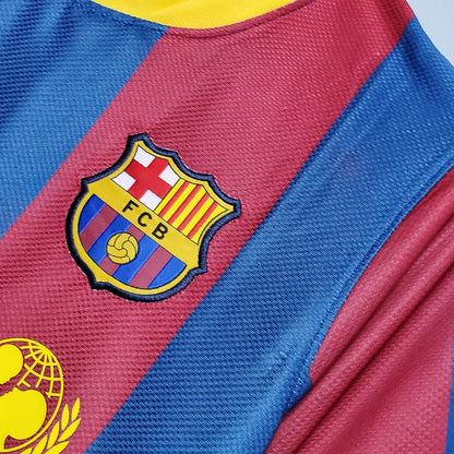 2010-2011 Retro Barcelona Home Jersey