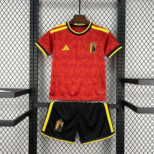 2026 Belgium Home World Cup Kit Kids Size