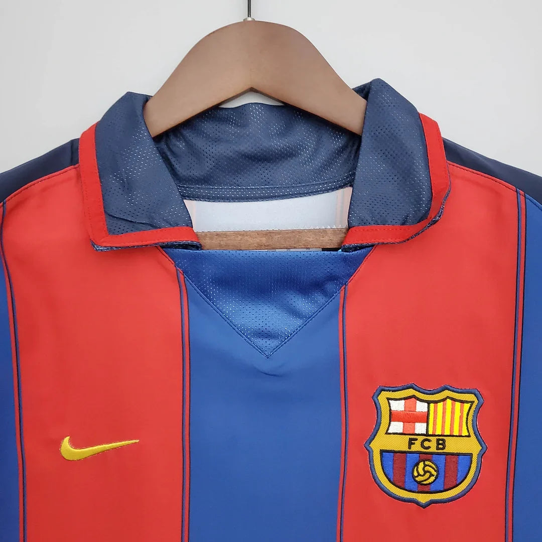 2003/2004 Retro Barcelona Home Jersey