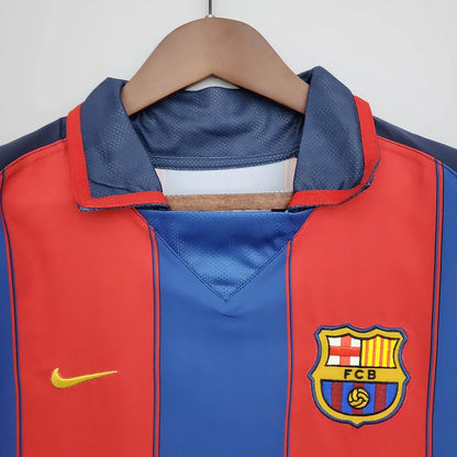 2003/2004 Retro Barcelona Home Jersey