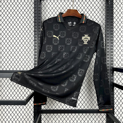 Portugal "Pantera Negra" Long Sleeve Limited Jersey