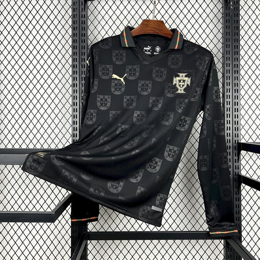 Portugal "Pantera Negra" Long Sleeve Limited Jersey