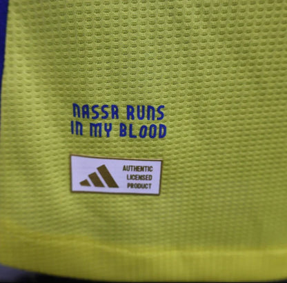 Al Nassr 2024/2025 Home Kit Long Sleeve