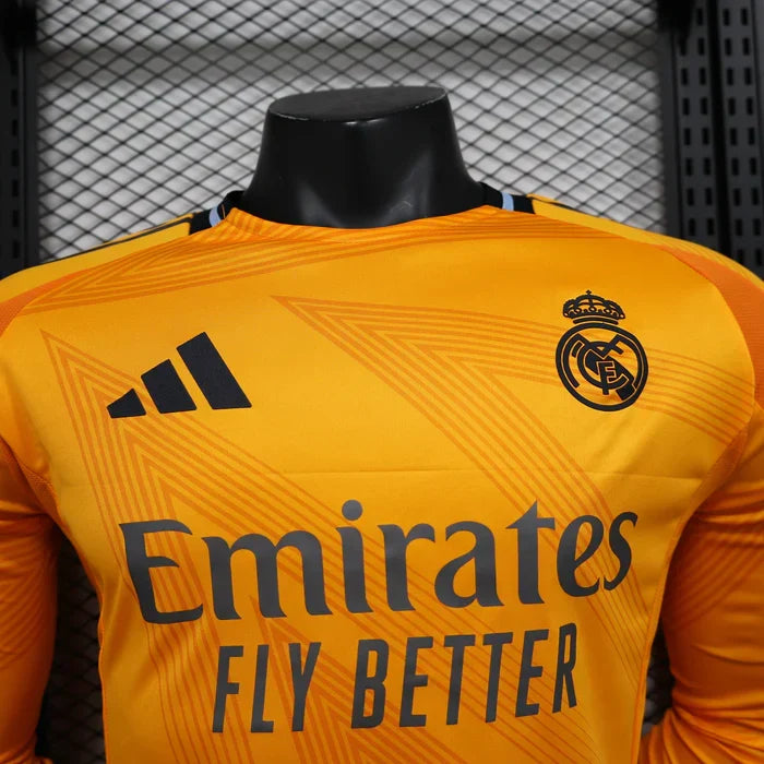 Real Madrid 2024/2025 Away Kit Long Sleeve