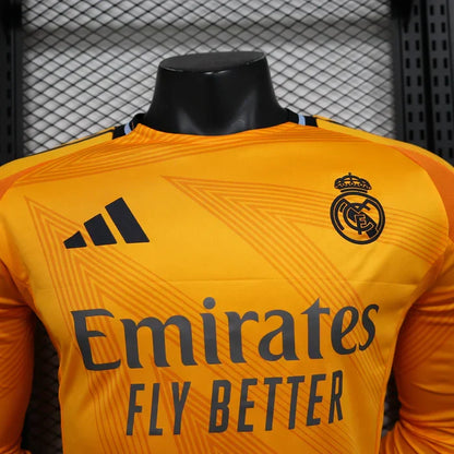 Real Madrid 2024/2025 Away Kit Long Sleeve