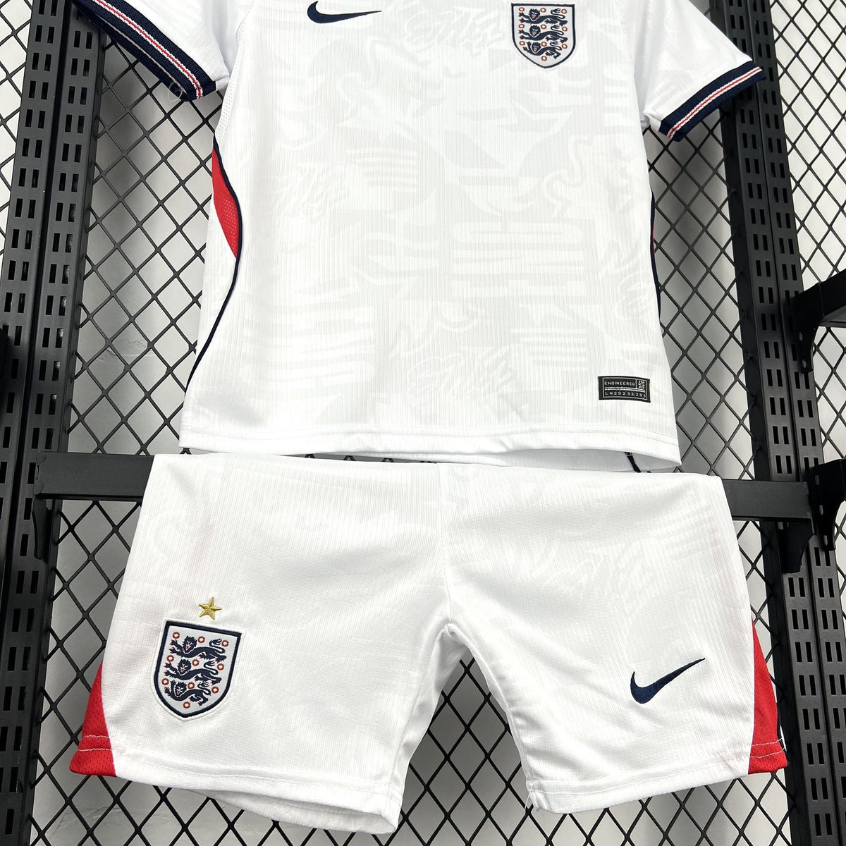 2026 England Home World Cup Kit Kids Size