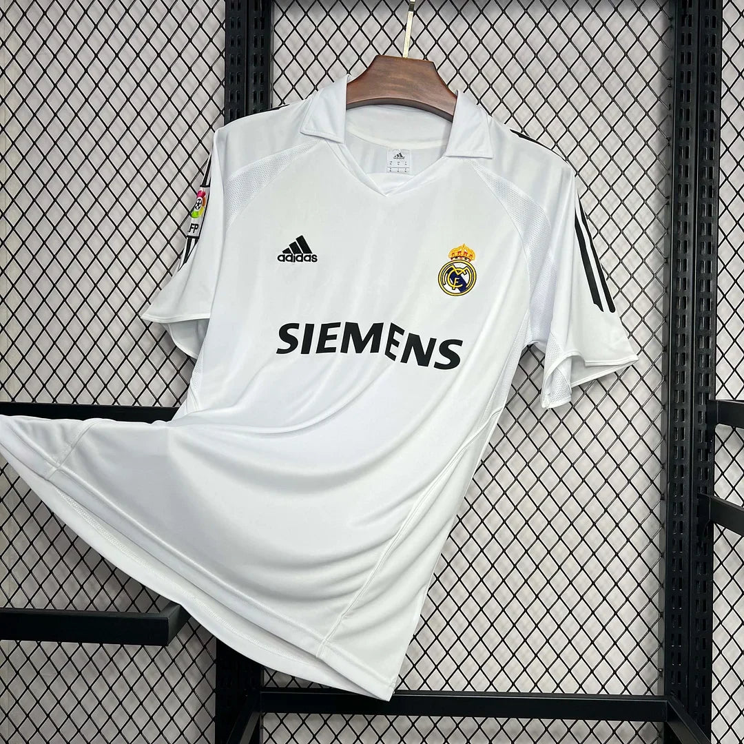 2005-2006 Retro Real Madrid Home Jersey