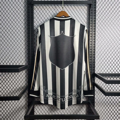 1995-1997 Retro Newcastle United Home Jersey Long Sleeve