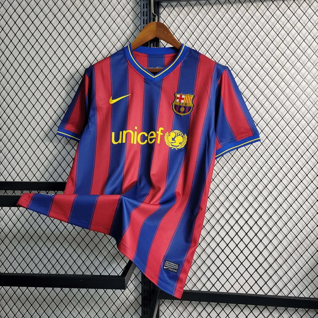 2009-2010 Retro Barcelona Home Jersey