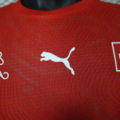 2026 Switzerland Home World Cup Kit Player Version