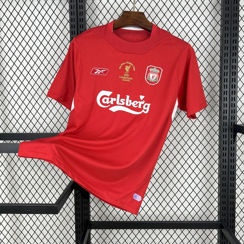 2005 Retro Liverpool Champions League Final Home Jersey