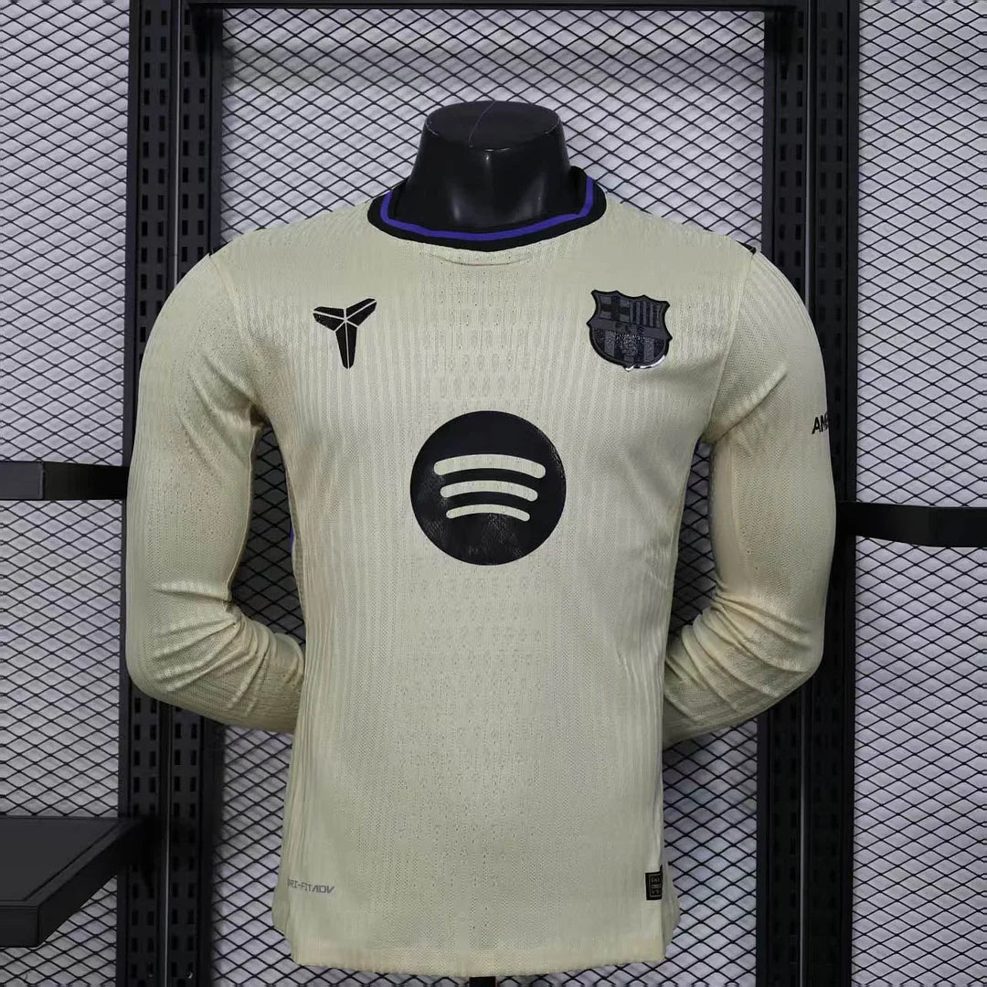 2025-2026 Barcelona Away Kit Long Sleeve