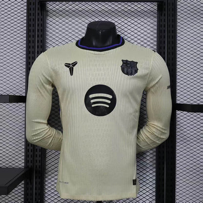 2025-2026 Barcelona Away Kit Long Sleeve