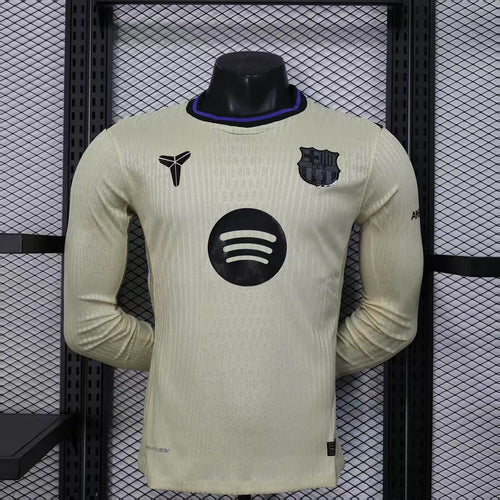 2025-2026 Barcelona Away Kit Long Sleeve