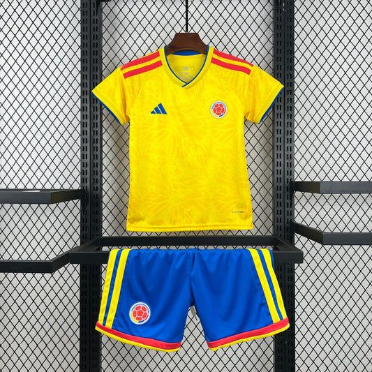 2026 Colombia Home World Cup Kit Kids Size
