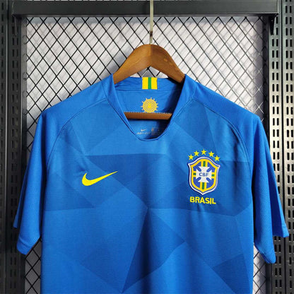 2018 Retro Brazil Away Jersey