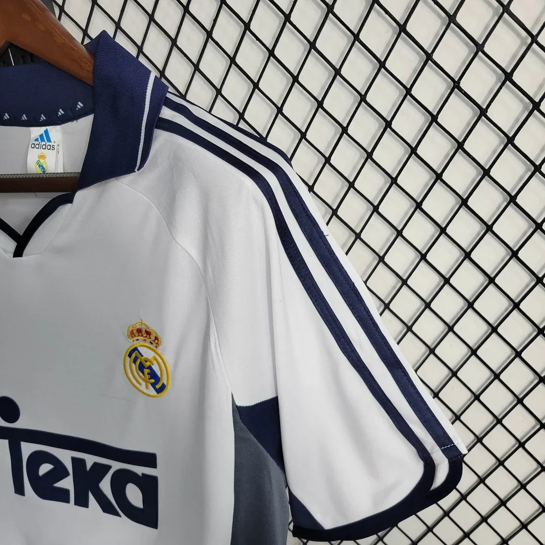 2000/2001 Retro Real Madrid Home Jersey