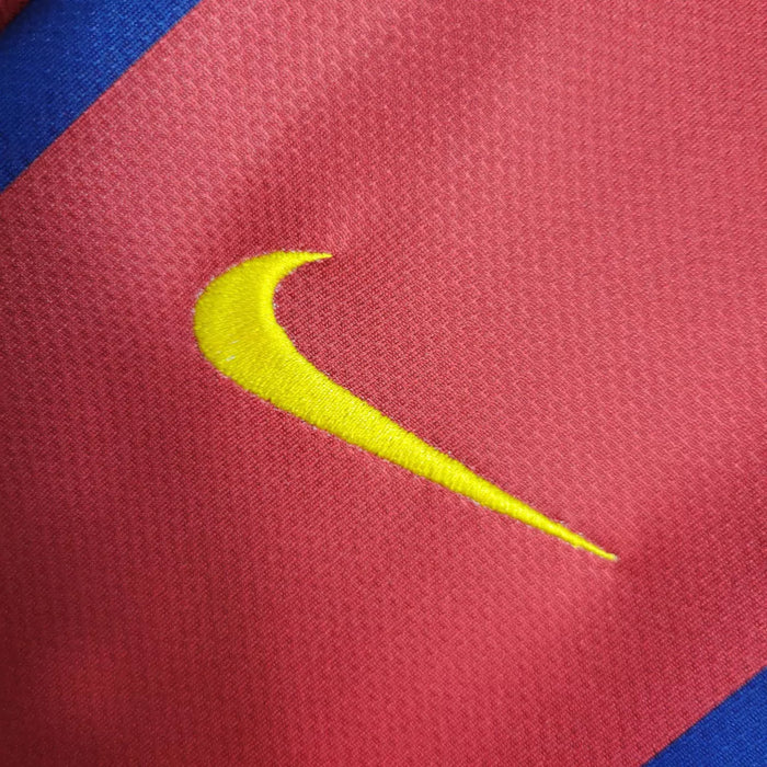 Barcelona Retro 2007-2008 Home Jersey
