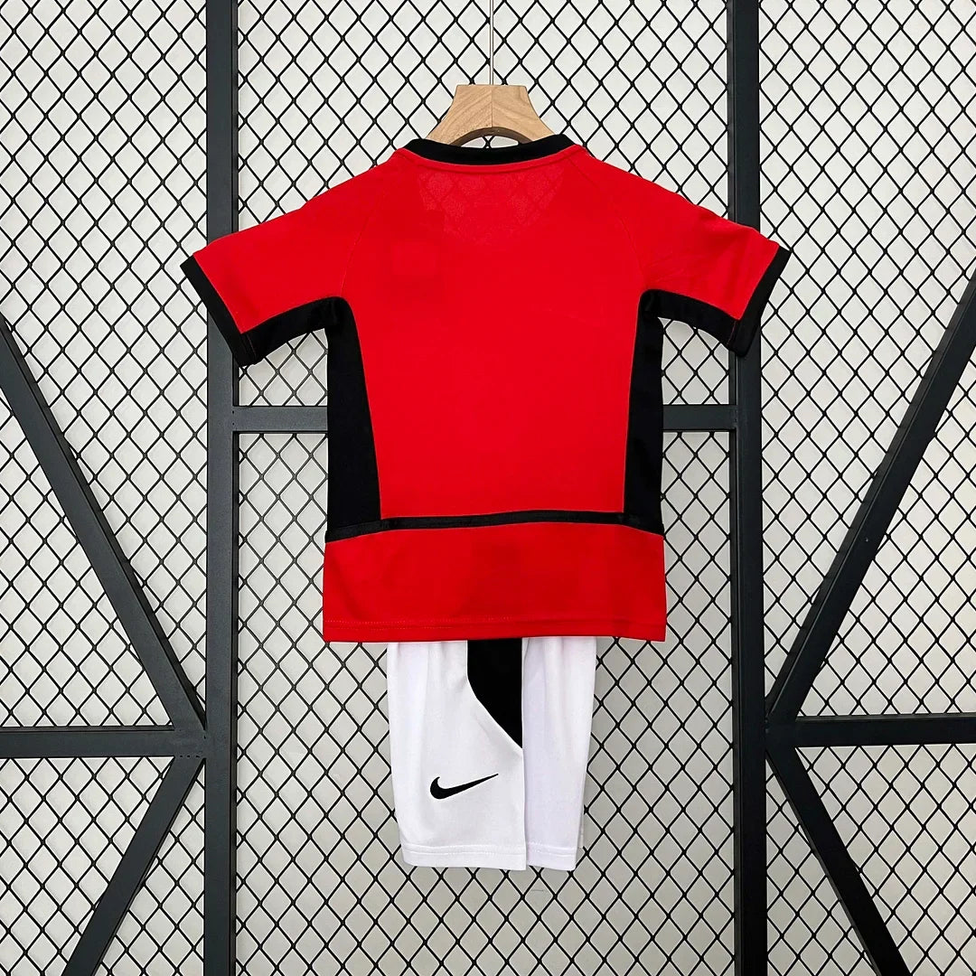 2002/2004 Retro Manchester United Home Kids Size
