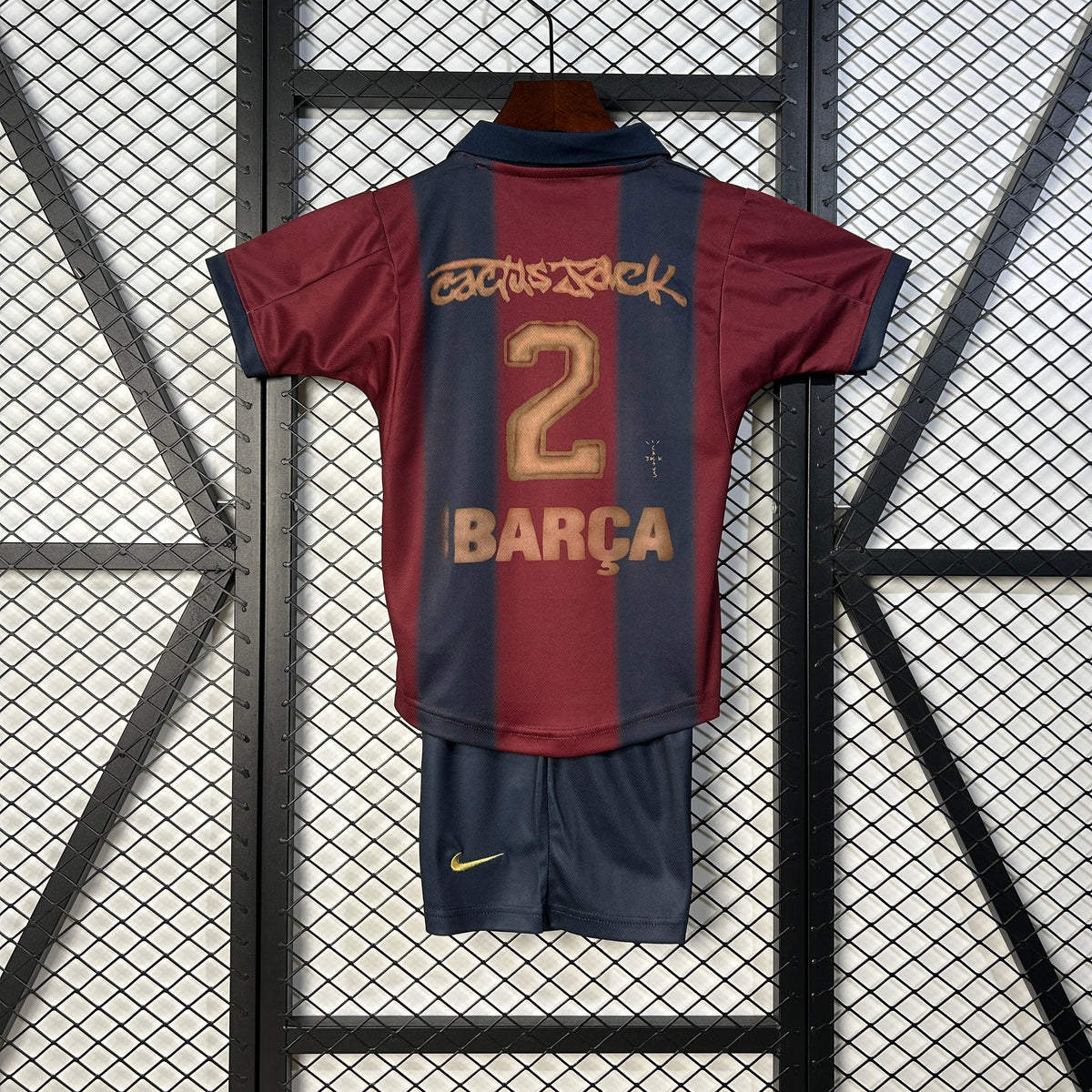 2000/2001 Retro Barcelona x Travis Scott Kids Size