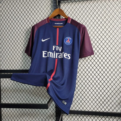 2017-2018 Retro PSG Home Jersey